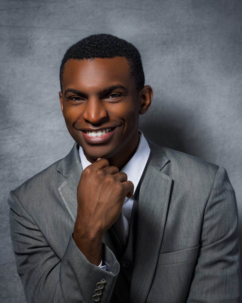 Actor headshot in Savannah, GA by David Monroe
