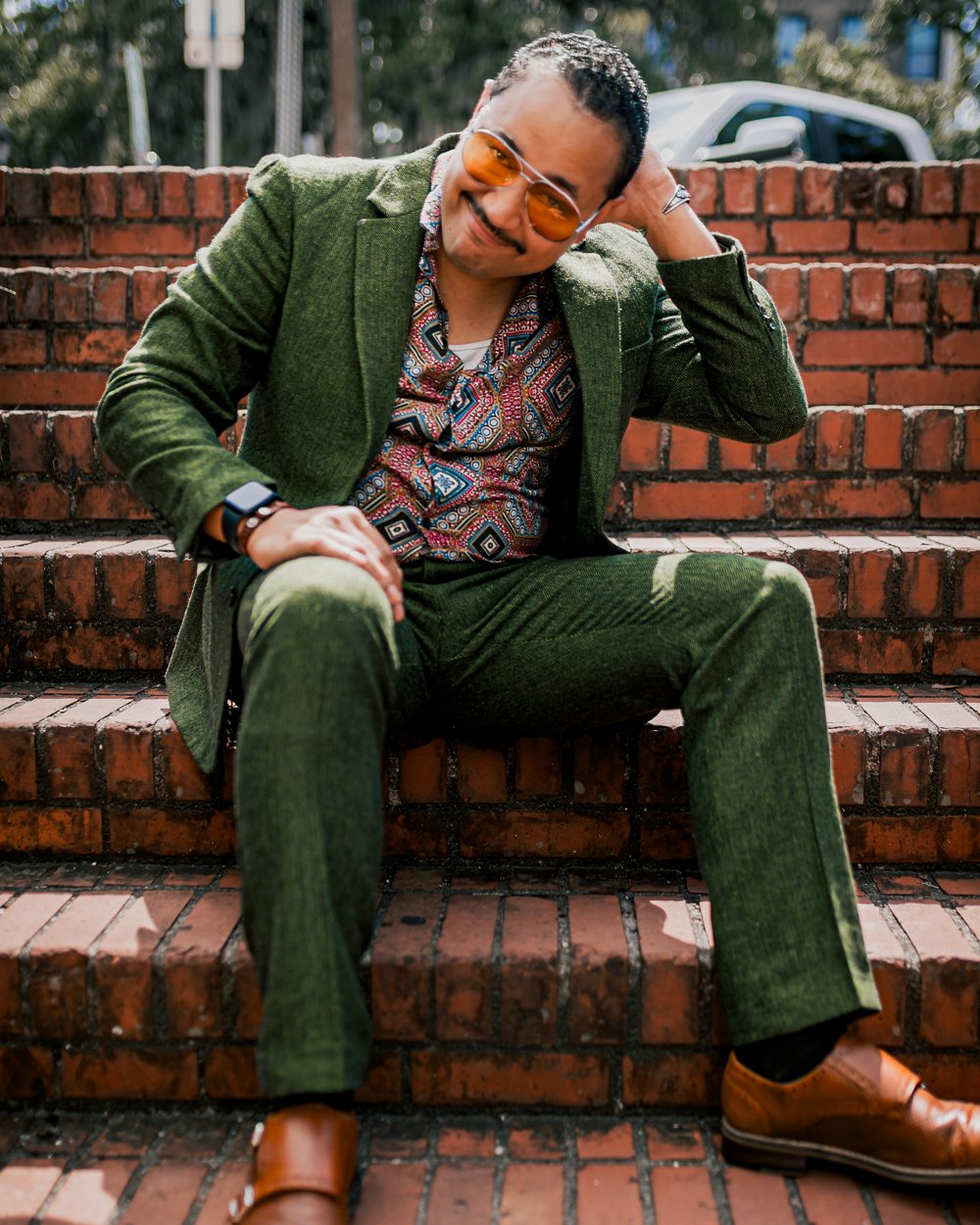 Signature portrait in Savannah, GA by David Monroe